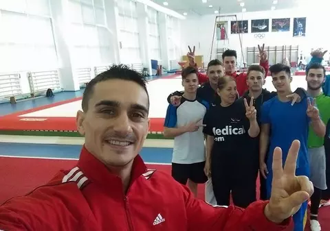 Marian Drăgulescu își va încuraja colegii din fața televizorului. Uite ce gest a făcut cunoscutul gimnast!