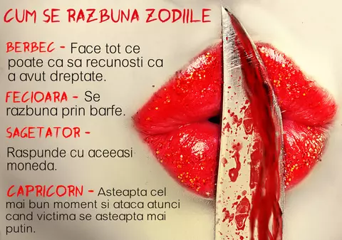 CUM SE RĂZBUNĂ ZODIILE