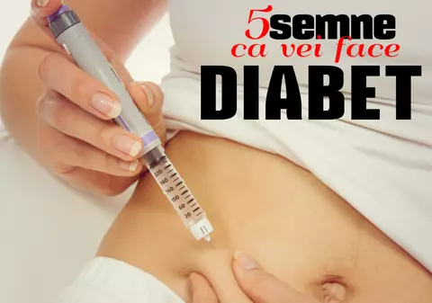 5 semne care prevestesc diabetul