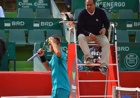Incident la ”BRD Năstase-Țiriac Trophy”! Un jucător a făcut pe nebunul!