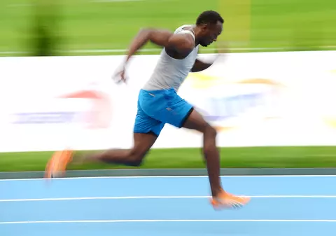 Bolt nu mai e cel mai rapid! Un fotbalist a alergat mai repede!