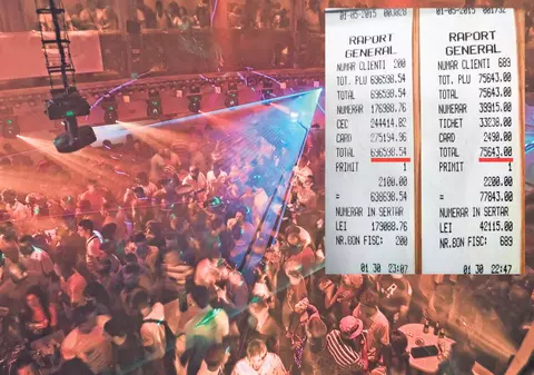 Au «spart» 770.000 de lei într-un singur club, în câteva ore