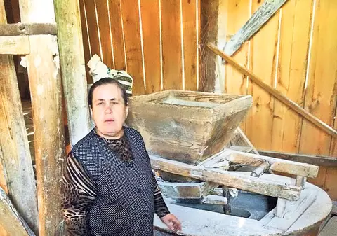 Macină făina ca în 1800