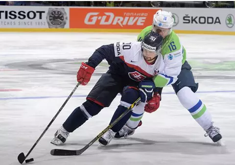 Slovacii au întors memorabil meciul cu slovenii. Meszaros și Gaborik au adus victoria