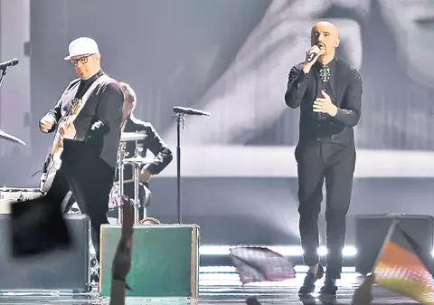 Goia s-a îndopat cu banane, de frică, înainte de finala Eurovision