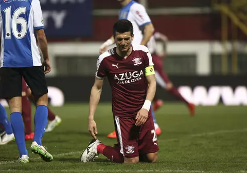 CFR CLUJ - RAPID 2-1. Giuleştenii au RETROGRADAT MATEMATIC!