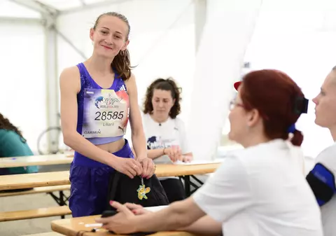 Liliana Danci a parcurs mai mult decât un maraton în scopuri caritabile / GALERIE FOTO