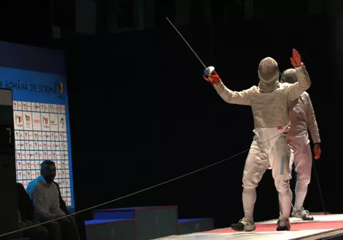 Echipa masculină de sabie a României, locul 6 la etapa de Cupă Mondială de la Varșovia