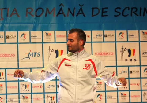 Sabrerul Tiberiu Dolniceanu, medaliat cu bronz la Grand Prix-ul de la Boston