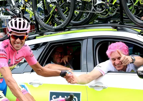 Alberto Contador a câștigat ediția din acest an a Turului Italiei