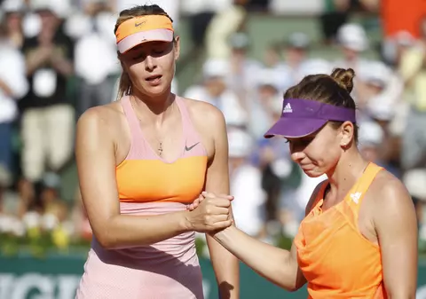 Halep rămâne pe locul 2 WTA! Șarapova a fost eliminată la Madrid!