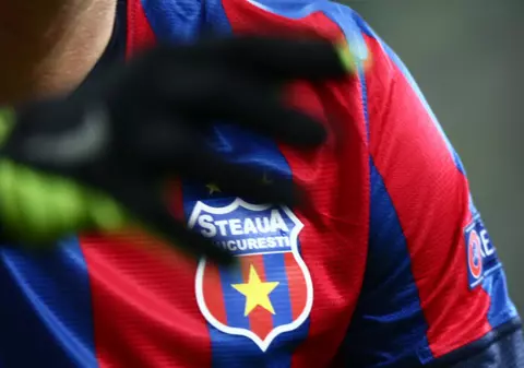 Ce spune Becali despre siglă şi războiul cu CSA: "Nu este logic!"