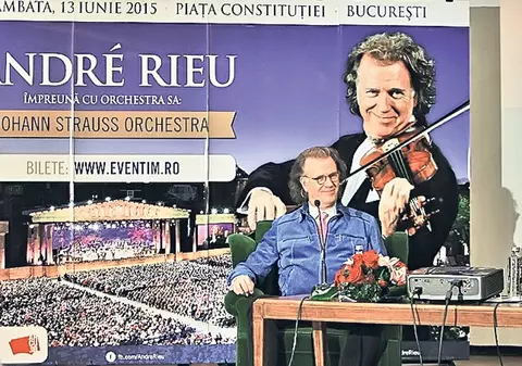 Andre Rieu ne cântă în strună!
