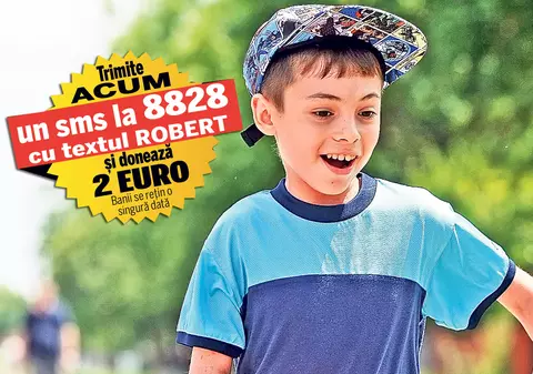 Să mai fim alături de Robert! Băiatul care a învins talasemia încă se luptă cu o maladie post-transplant medular