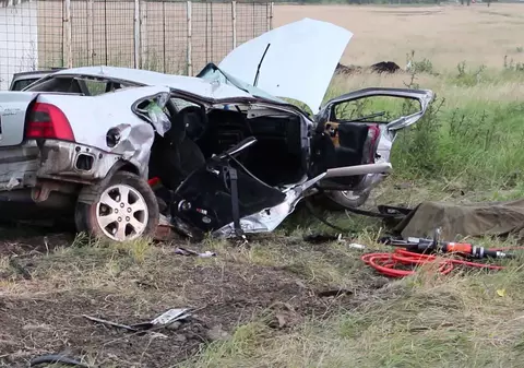 Doi morți într-un accident produs pe varianta Buzăului | FOTO