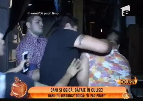 BOX TV! SHOW de SHOW! Ogică și Dani Prințul BANATULUI s-au LUAT LA BĂTAIE în CULISE! | VIDEO