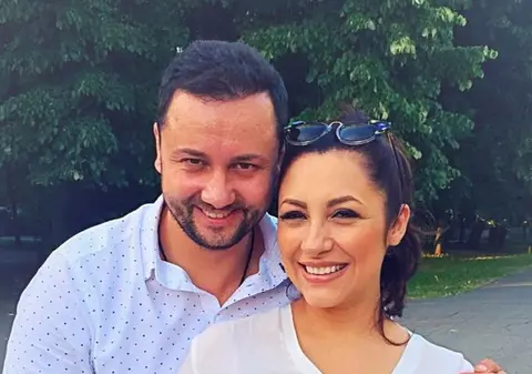 Toți au fost EXTAZIAȚI! Cătălin Măruță, cu BEBELUȘA în brațe | FOTO