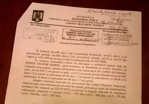 FABULOS! Câte pagini are dosarul întocmit de DNA împotriva lui Victor Ponta