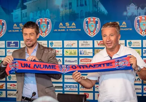 Gafă de proporții la ASA Târgu Mureș după prezentarea lui Dan Petrescu / FOTO ÎN ARTICOL
