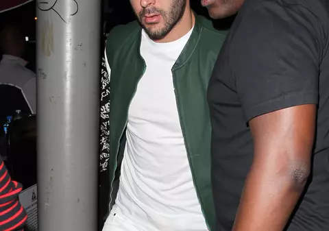 Vai, vai, ce întâlnire! Benzema, actualul iubit al Rihannei, față în față cu Chris Brown, fostul! | FOTO