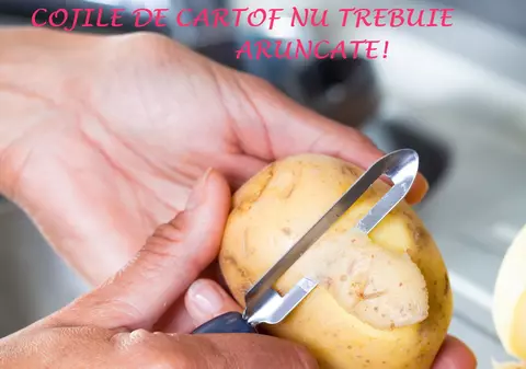 De ce să-ți pui coji de cartofi pe față! EFECTUL E IMEDIAT