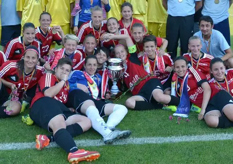 Fetele de la Olimpia Cluj au cucerit Cupa României. Al cincilea trofeu consecutiv