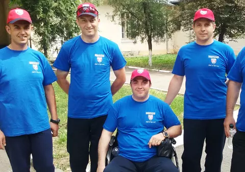 Cinci militari răniți în război au primit legitimațiile de sportivi la CSA Steaua / GALERIE FOTO