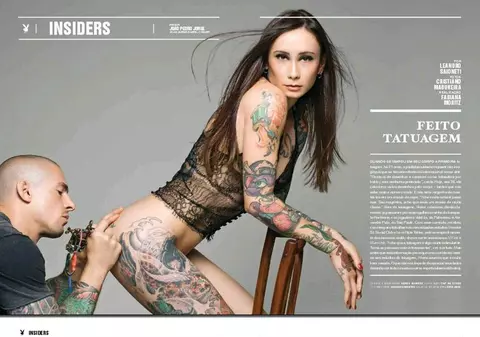 Akemi, ființa sexy care îți tatuează corpul și îți mângâie sufletul / GALERIE FOTO
