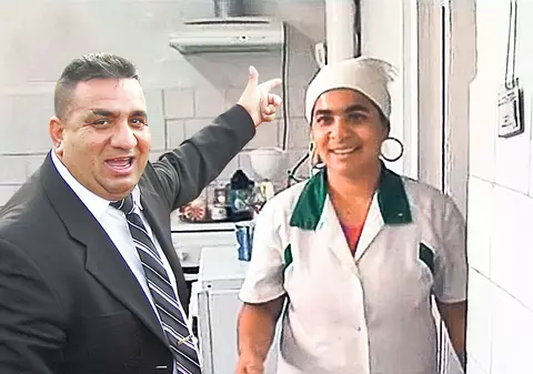 Fiica lui Bercea Mondial spală pe jos în primărie