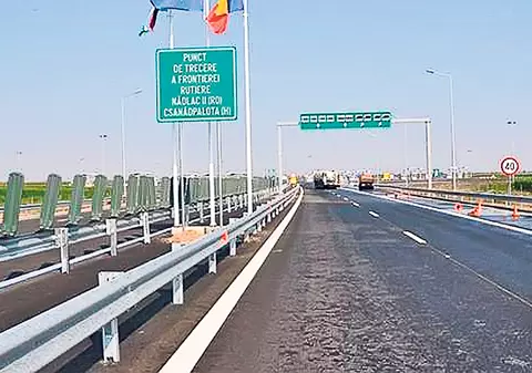 Drum întins spre Europa! Sâmbătă va fi inaugurat un nou lot de autostradă la Arad