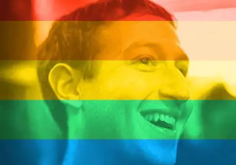 Utilizatorii care și-au schimbat poza de profil în curcubeu, cobai pentru Facebook