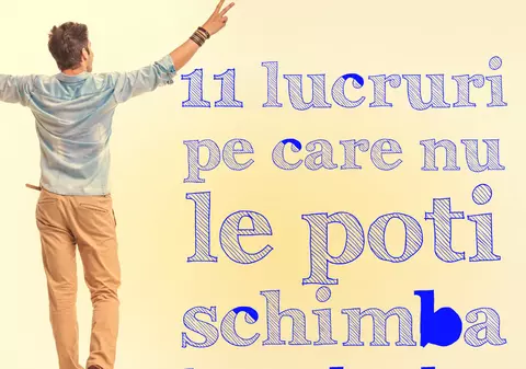 11 lucruri pe care nu le poţi schimba la un bărbat