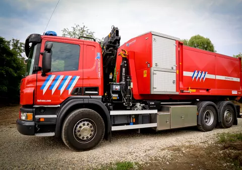 Demonstrație inedită la Snagov, cu echipamente performante de intervenţie 