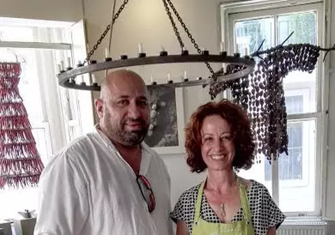 Cătălin Scărlătescu s-a întors din vacanță cu farfurii