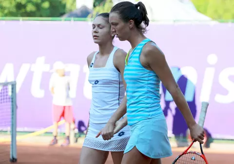 Andreea Mitu și Patricia Țig joacă pentru trofeu în proba de dublu a turneului bucureștean