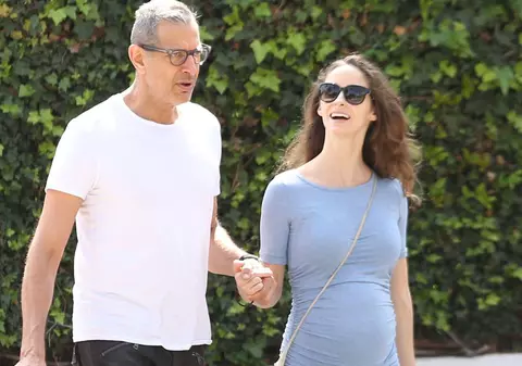 Jeff Goldblum, tată la 62 de ani! Prima fotografie cu fiul actorului