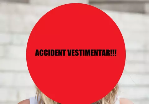 O supervedetă, accident vestimentar la o prezentare de modă | GALERIE FOTO