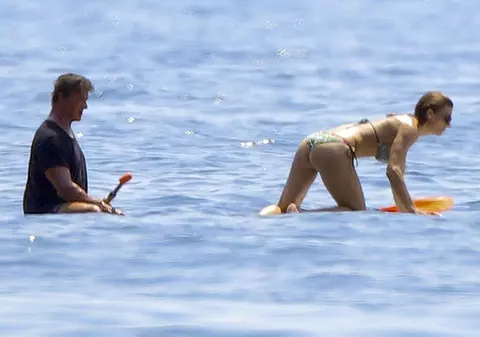 La mulți ani... mie! Sylvester Stallone a fost răsfățat la a 69-a aniversare