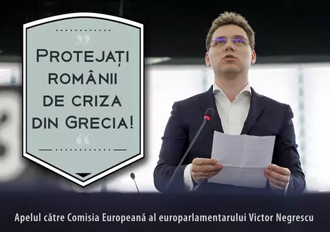 Apel către Comisia Europeană: Protejați românii de criza din Grecia!