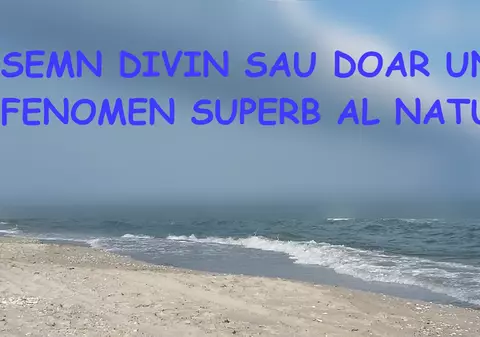 Turiștii au amuțit! Ce a apărut pe cer, deasupra plajei Corbu! O fi semn divin?