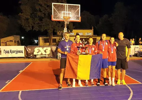 Romania, vicecampioana europeană universitară la baschet 3x3