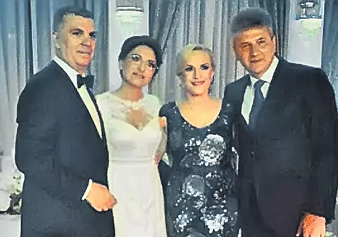 Zgonea şi-a ospătat nuntaşii cu vânat, caviar şi foie-gras