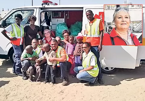 «Mama SMURD-ului» din Namibia, la pregătire în Galaţi