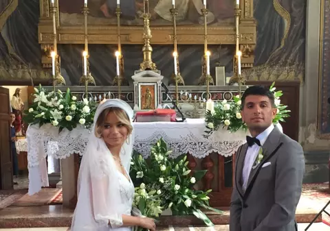 Primele poze cu Laura Cosoi în rochie de mireasă | FOTO