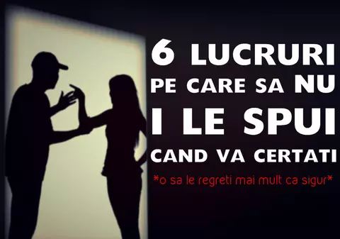 JOCI MURDAR? CE SĂ NU SPUI NICIODATĂ ÎNTR-O CEARTĂ CU IUBITUL