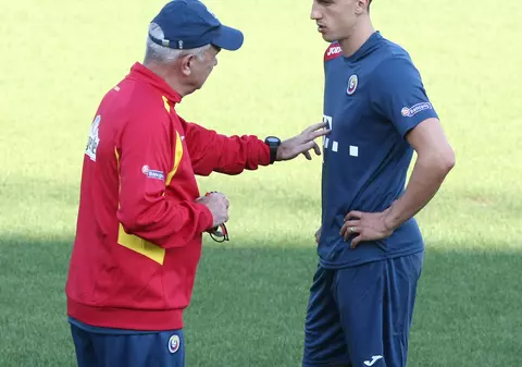 Chiricheș l-a liniștit pe selecționer: ”Nea Puiu, sunt bine. Pot să joc la Budapesta!” / GALERIE FOTO