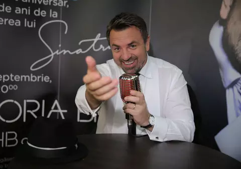 Horia Brenciu susține încă un concert în memoria lui Frank Sinatra, pe 27 septembrie