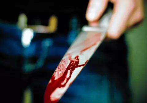 Crimă îngrozitoare în Vâlcea. Un fost puşcăriaş i-a tăiat gâtul unui vecin