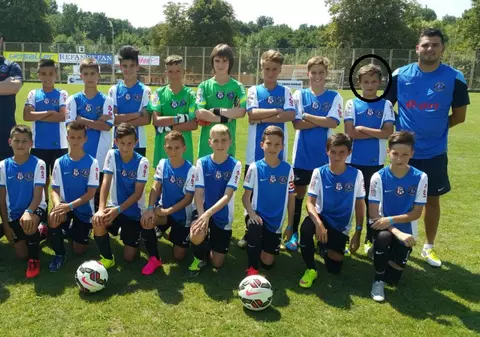 Gică Hagi și-a adus nepotul la Academie! ^Nicolas, băiatul lui Gică Popescu, a dat primele goluri pentru generația 2003 a Viitorului. Am aflat când va fi eliberat ”Baciul” / GALERIE FOTO