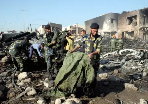 Ministru de interne, găsit mort sub dărâmături